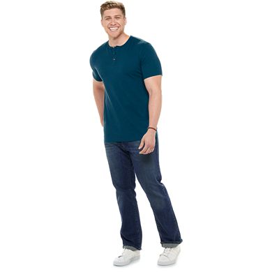Big & Tall Sonoma Goods For Life® Modern-Fit Slubbed Henley