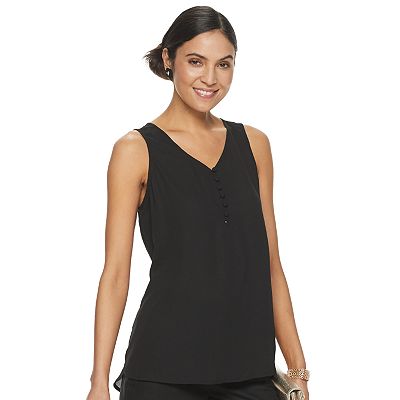 APT.9 トップス Women's Apt. 9® Lace Sleeve Top with Necklace