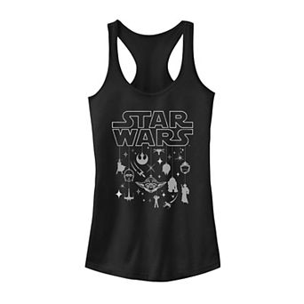 Juniors' Star Wars Symbol Mobile Logo Tank Top