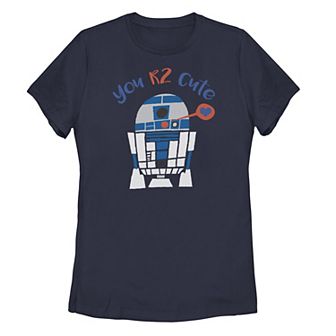 Juniors' Star War You R2 Cute R2-D2 Portrait Tee