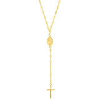 Argento Bella Layered Rosary Necklace