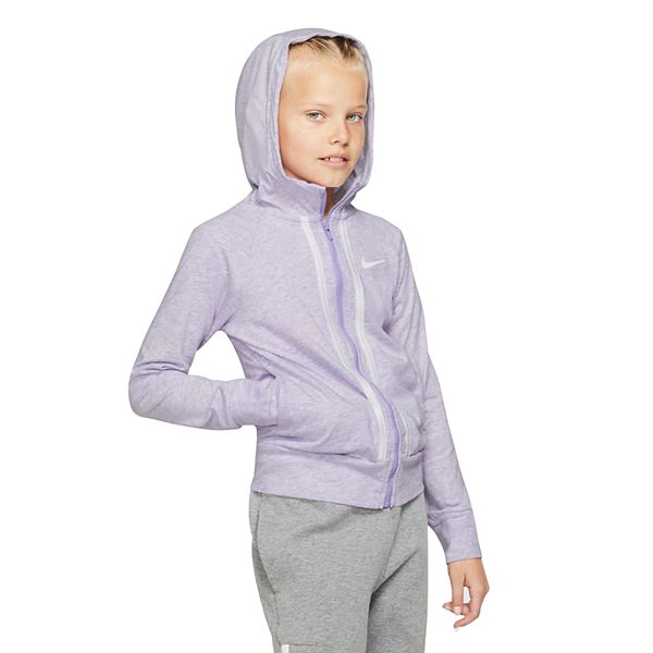 Nike - Girls Dri fit outdoor hoodie sweatshirt- Girls 5/6 years