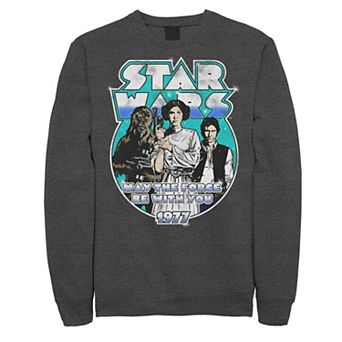 Juniors' Star Wars Vintage Circle Portrait Logo Fleece