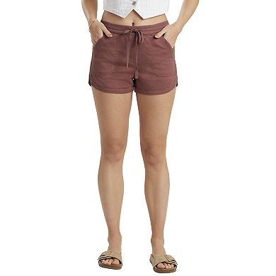 Juniors' Unionbay Maribeth Sateen Shorts