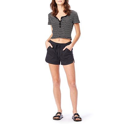 Unionbay Junior's Ambrose Midi Short - Soft, Stretchy Casual Shorts For Women