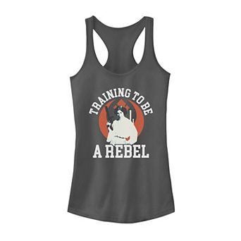 Juniors' Star Wars Training To Be A Jedi Leia Tank Top