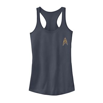 Juniors' Star Trek Gold Command Badge Tank Top