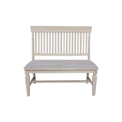 International Concepts Vista Slatback Bench