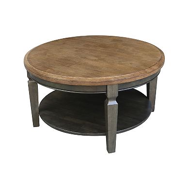 International Concepts Vista Round Coffee Table