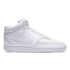 Nike white 2025 high top shoes