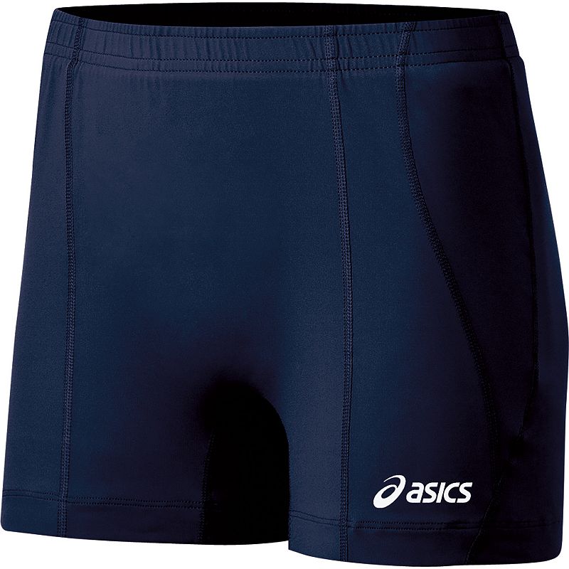 UPC 632360900005 product image for Women's ASICS Baseline Volleyball Shorts, Size: Large, Blue | upcitemdb.com