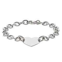 Silver Heart Bracelets Kohl s