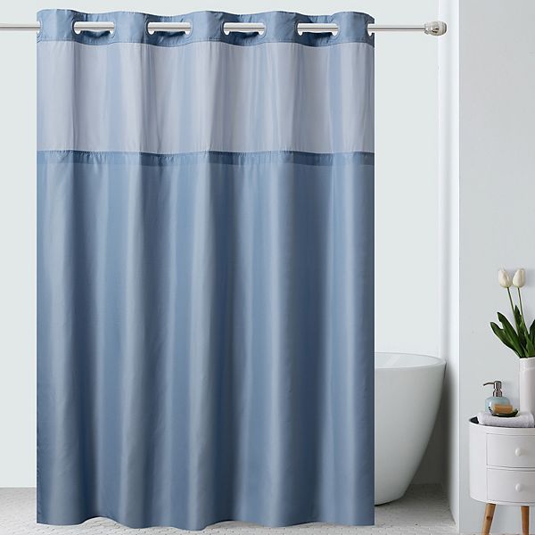 Hilton to Home Hotel Collection  Basketweave Hookless® Shower Curtain