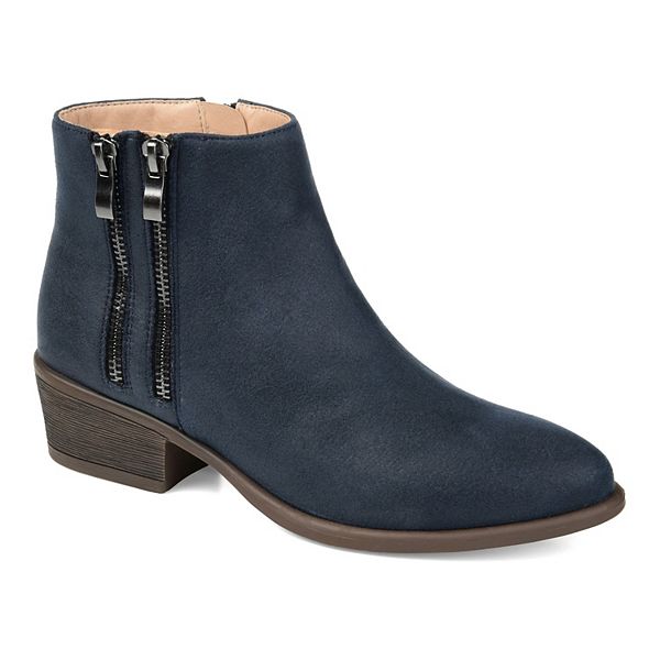 Journee Collection Jayda Women's Ankle Boots - Navy (8) – BrickSeek