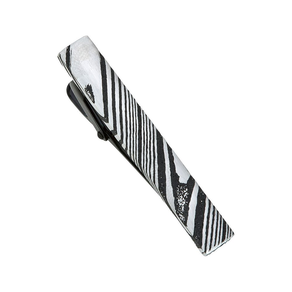 Men's Stainless Steel Damascus Tie Bar