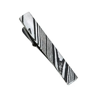 Men's Stainless Steel Damascus Tie Bar