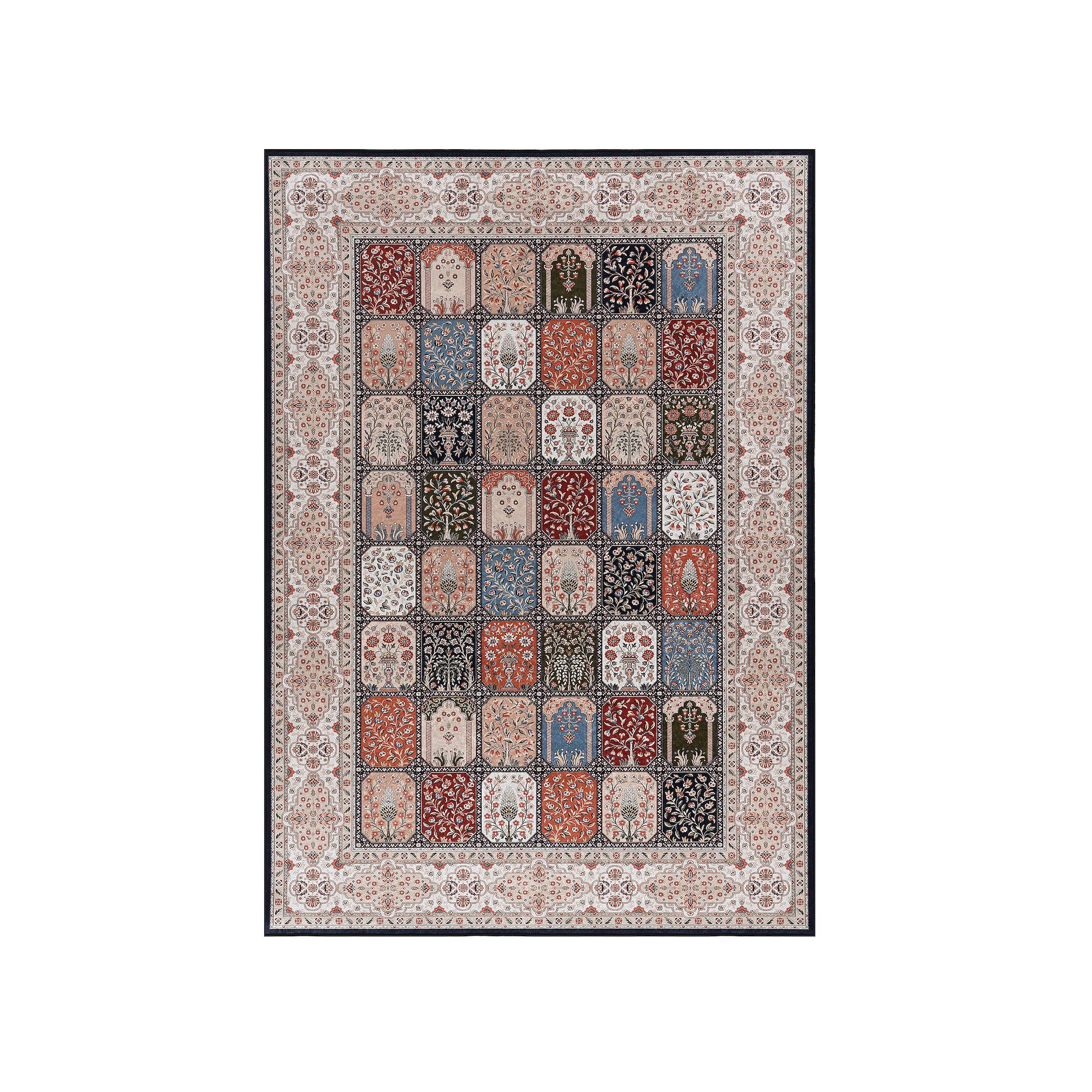 Linon Emerald Lisbon Rug, Multi