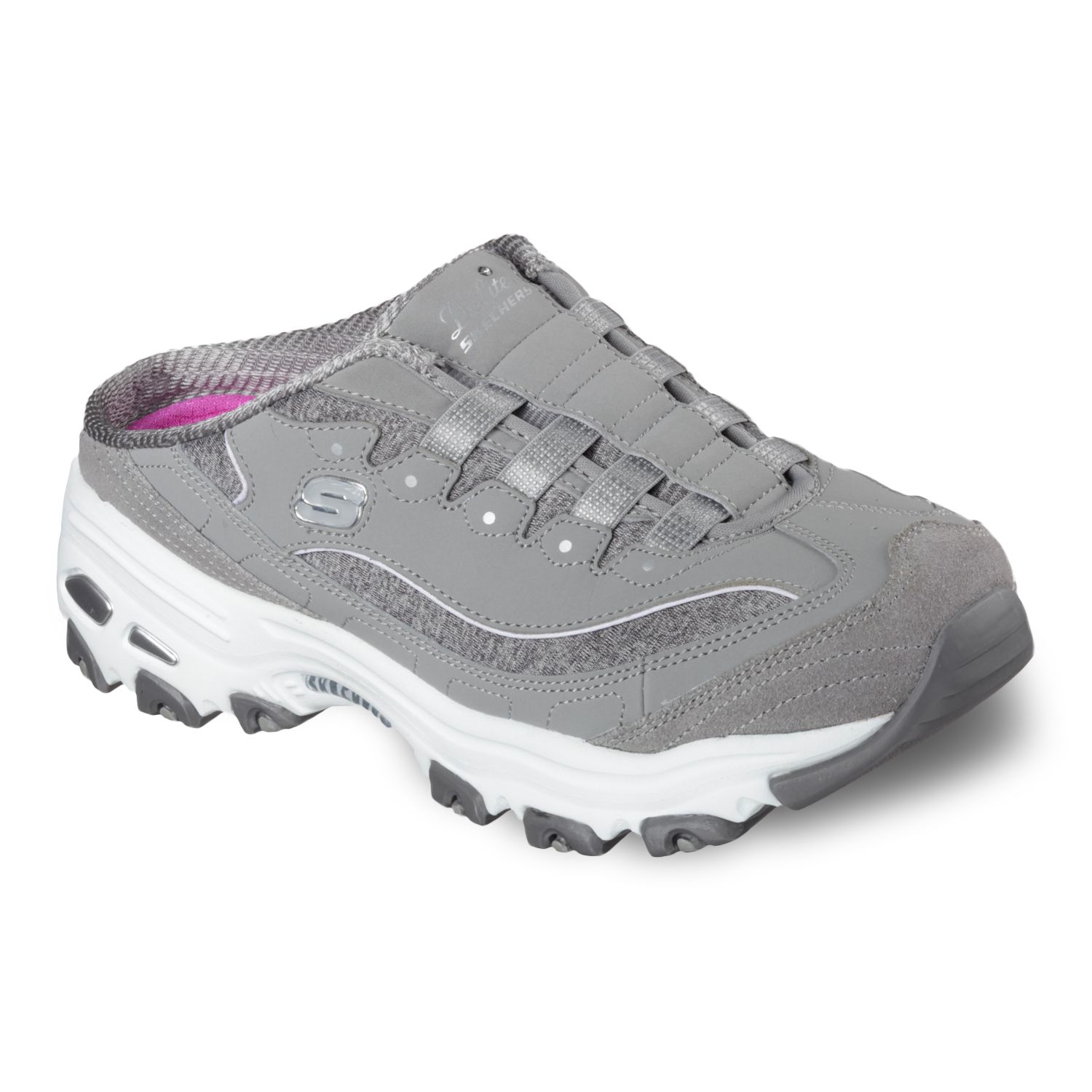 skechers d lites resilient women's slip on shoes