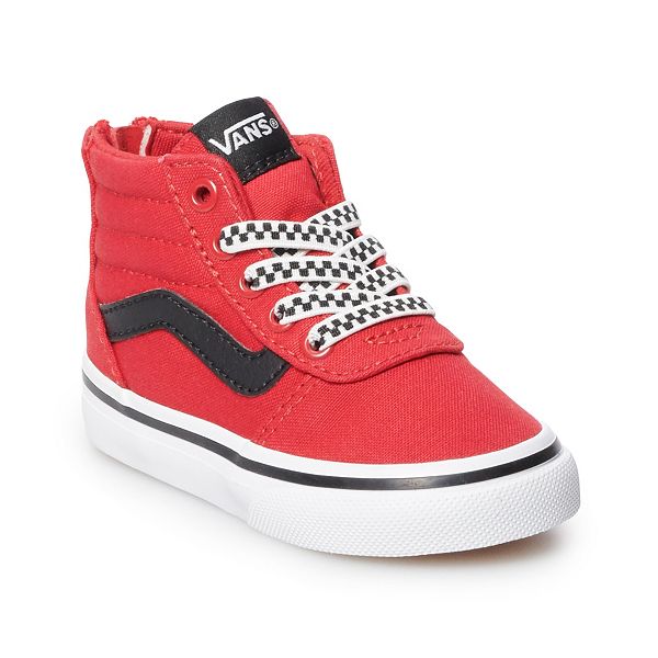 Red hot sale vans kohls