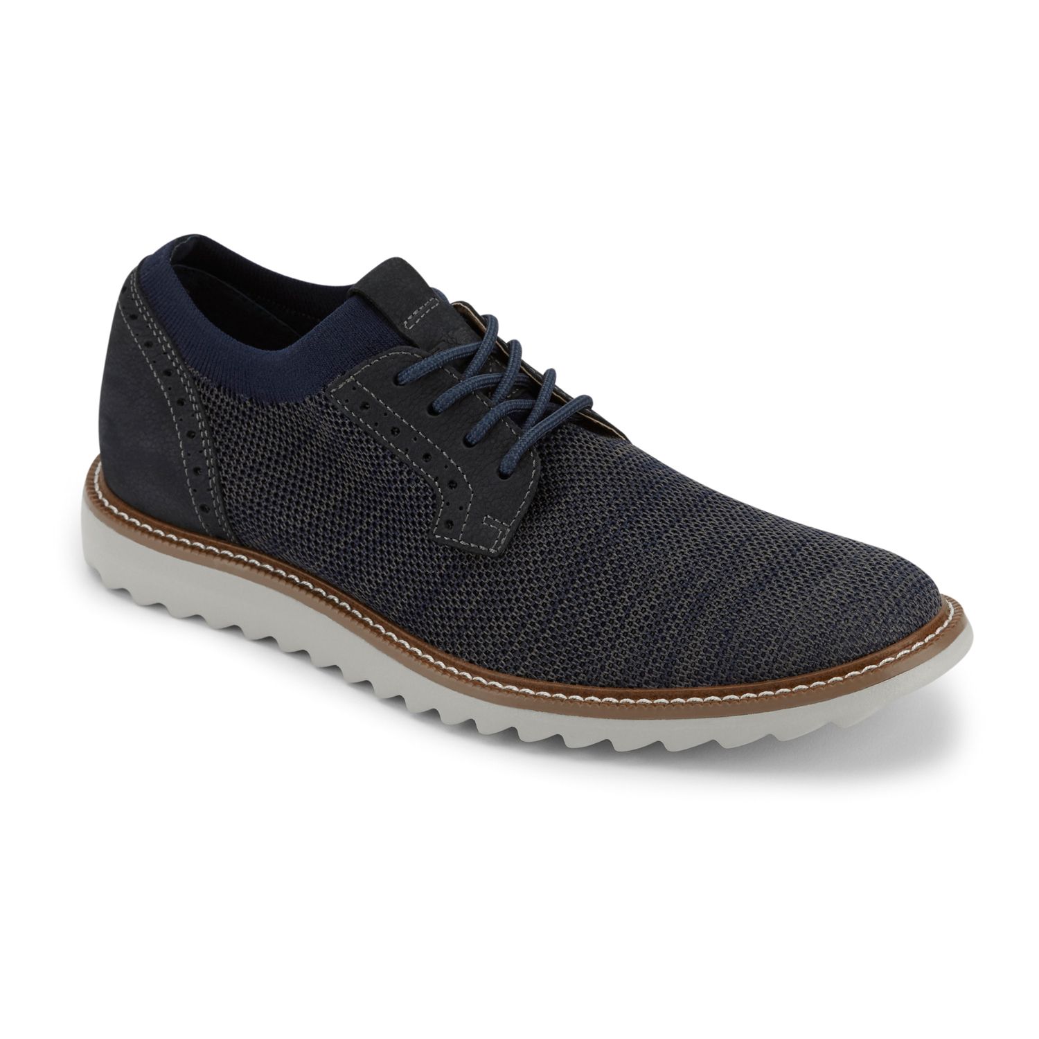 mens knit oxford shoes