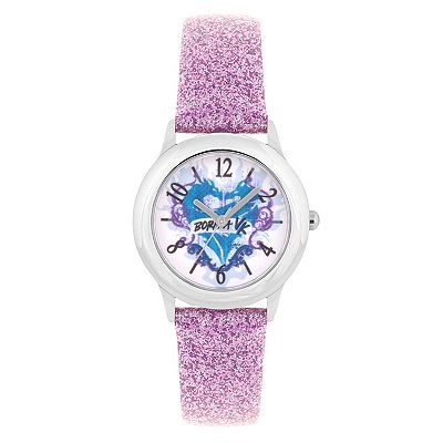 Disney s Descendants 3 Girls Glitter Leather Watch