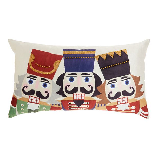 Holiday Collection 3-Piece Throw Pillow Set 3 Multi-Colored