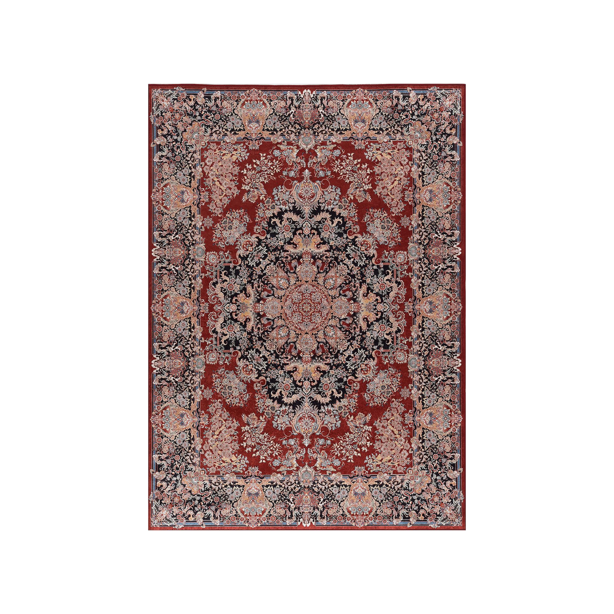 Linon Emerald Brooke Rug, Red