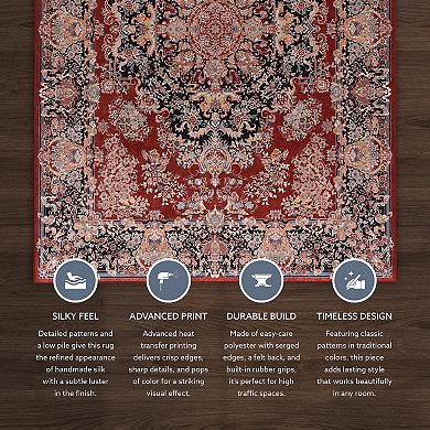 Linon Emerald Brooke Rug