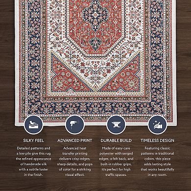 Linon Emerald Larsen Rug