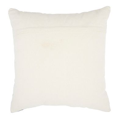 Mina Victory Life Styles Printed Stars Navy Throw Pillow