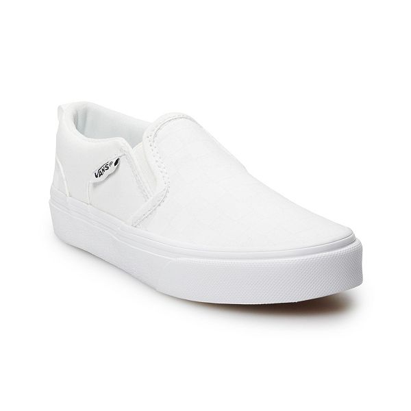 Youth white outlet vans