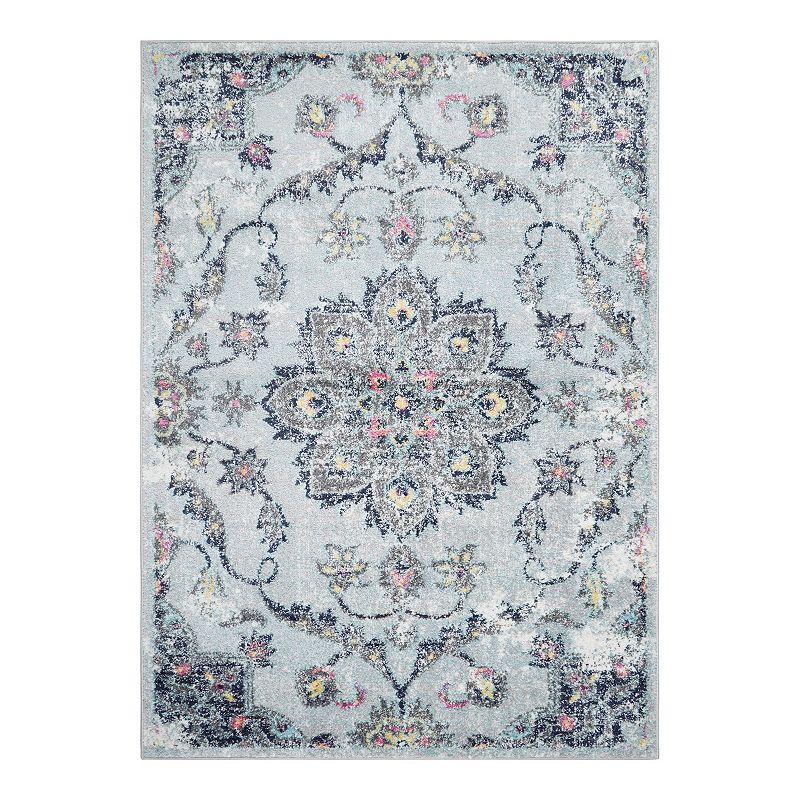 Home Dynamix Nova Astoria Area Rug, Grey, 4X5.5 Ft