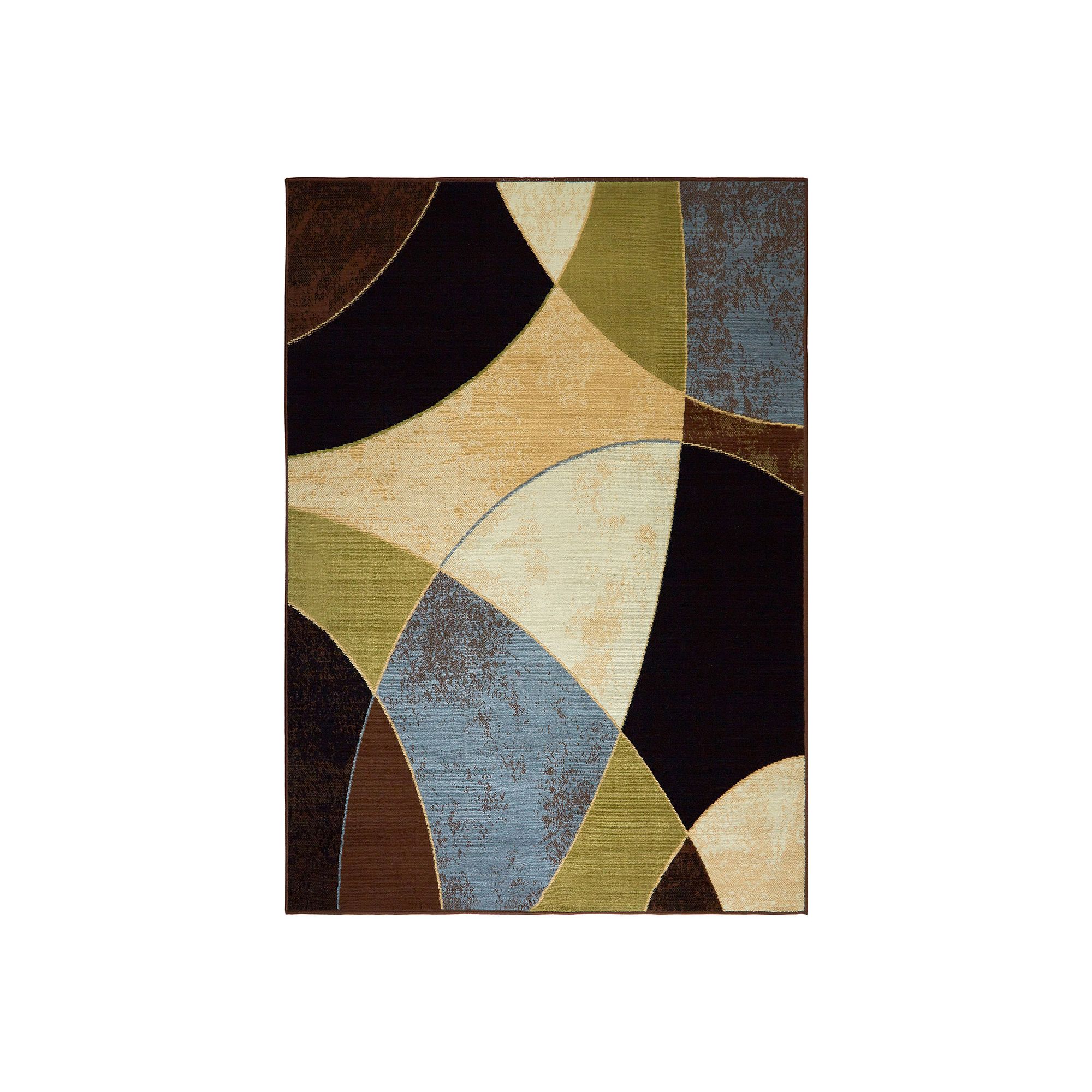 Home Dynamix Optimum Napoli Area Rug, Beige Black