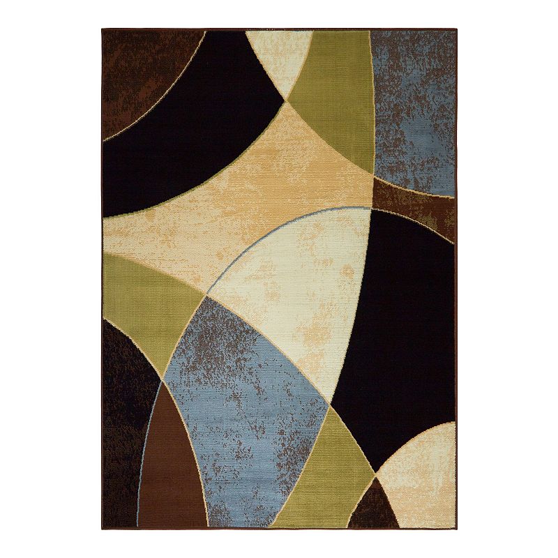 Home Dynamix Optimum Napoli Area Rug, Beig/Green, 8X10.5 Ft