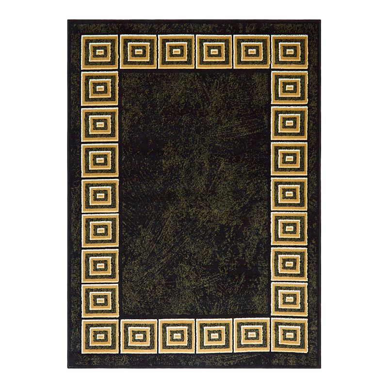 18091212 Home Dynamix Optimum Eros Area Rug, Black, 20X34 sku 18091212