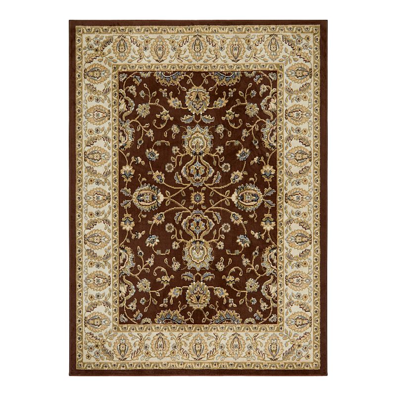 Home Dynamix Optimum Maoz Area Rug, Brown, 8X10.5 Ft