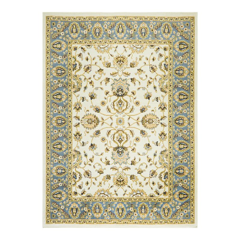 Global Rug Designs Vision VIS09 Ivory 7'8" x 10'4" Area Rug