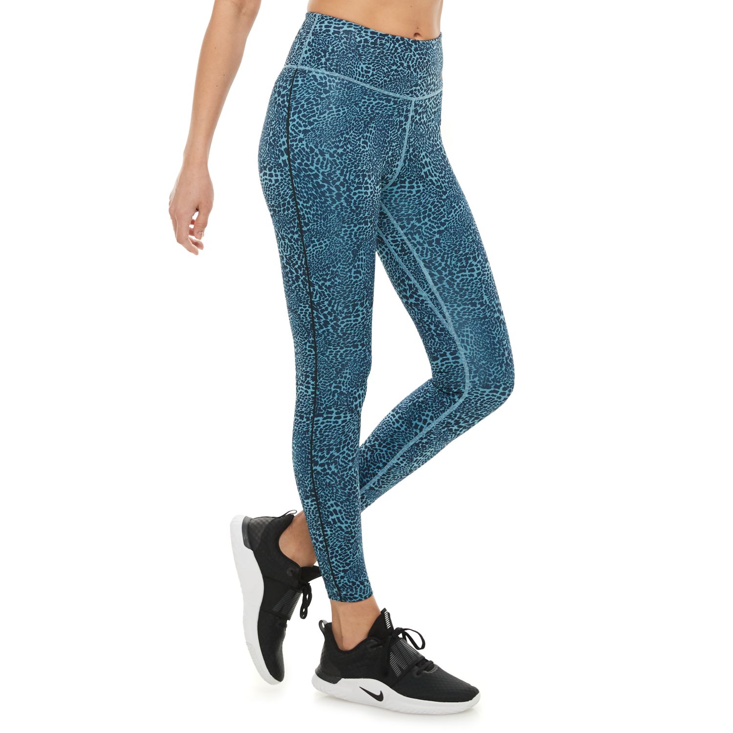 nike leggings leopard print