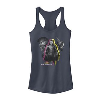 Juniors' Marvel Thor Ragnarok Group Shot Collage Tank Top