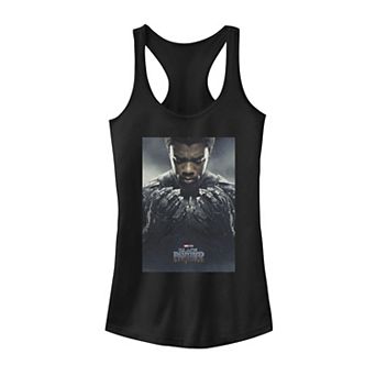 Juniors' Marvel Black Panther T'Challa Poster Tank Top
