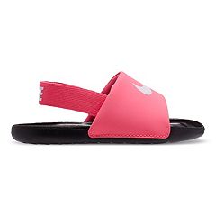 New Girls Pink T-Strappy Thong Flat Comfortable Sandals Youth Sizes 9-4 US 