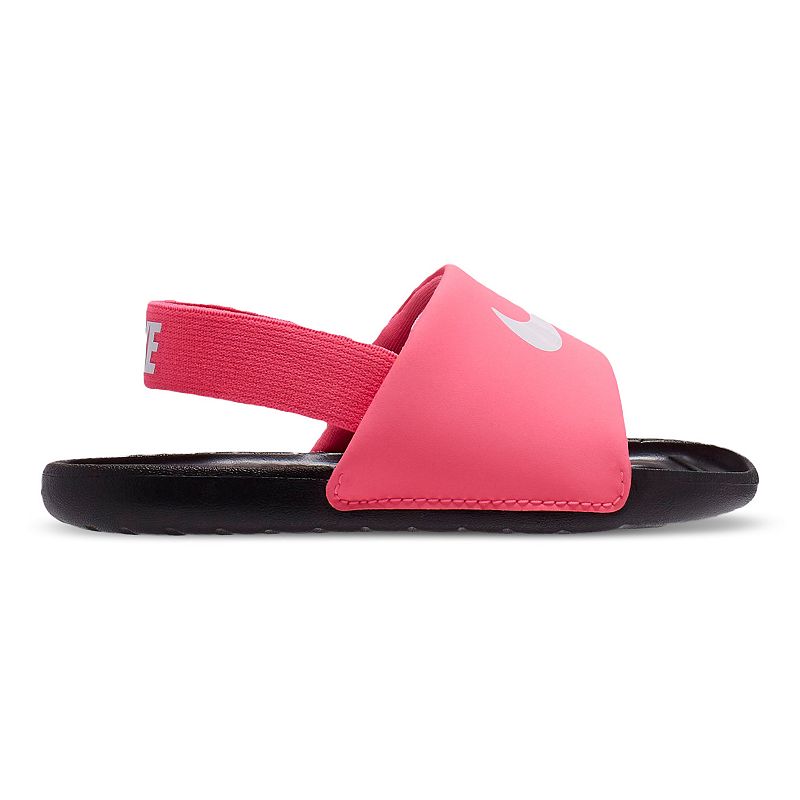 Nike Kawa Toddler Slide Sandals, Toddler Girls, Size: 7 T, Med Red