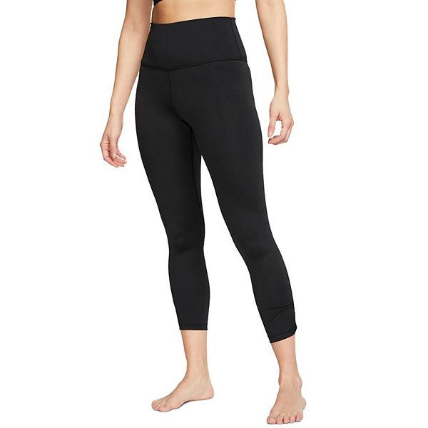 Women's Nike Yoga Ruched High-Waisted Ankle Leggings