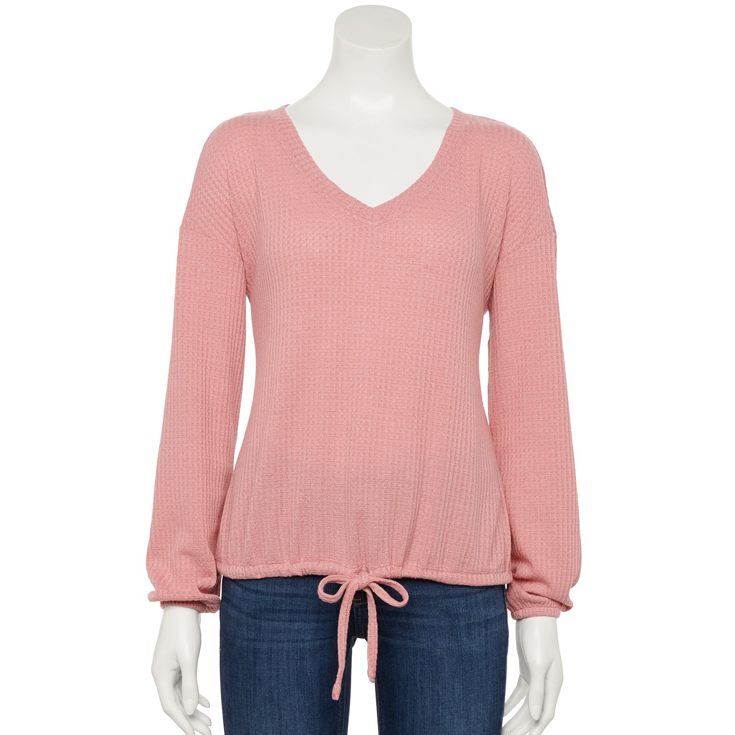 sweatshirt with drawstring