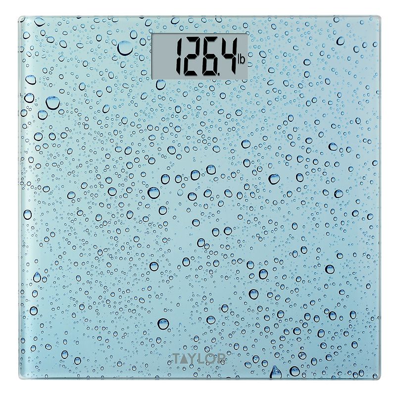 Taylor Water Droplet Glass Scale, Blue