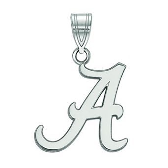LogoArt Sterling Silver Alabama Crimson Tide Pendant