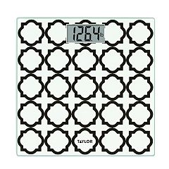 Taylor 350 lb Digital Bathroom Scale White/Gray - Ace Hardware