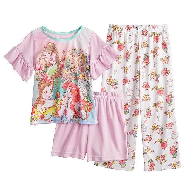 Kohls best sale princess pajamas