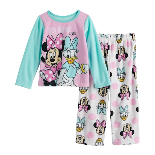 Minnie mouse best sale fleece pajamas