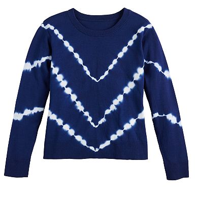 Women's Apt. 9® Cotton Tie-Dye Crewneck Pullover